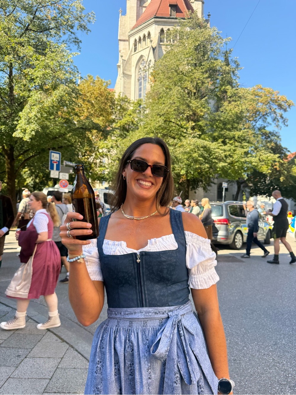 Authentic Dirndl - Bought in Germany Oktoberfest